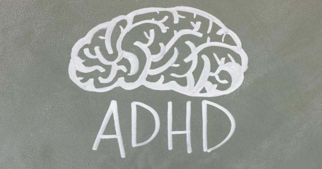 ADHD diagnosis rates in children by age and gender